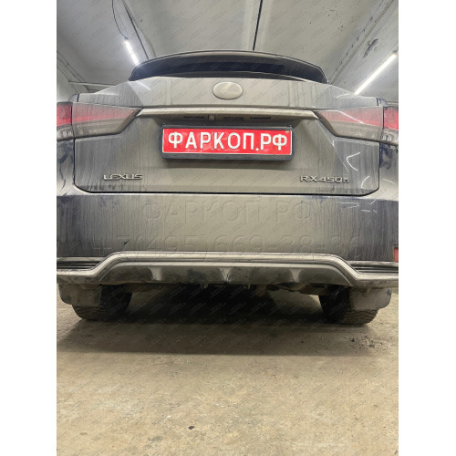 L-172 STEINHOF Фаркоп на Lexus RX 450h 2019-2022. Требуется подрезка бампера. Тип шара: AV (вертикальное быстросъемное крепление шара на ключе). Нагрузки: 2100/120 кг, масса фаркопа 40,7 кг (без электрики в комплекте)