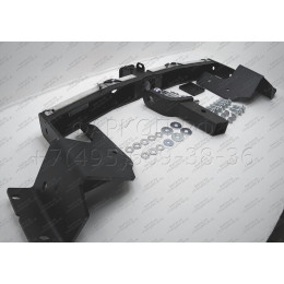 LRX-19-991124.00 PT GROUP Фаркоп с нержавеющей накладкой на Lexus RX, кроме F-Sport 2019-2022 без подрезки бампера. Тип шара: E (легкосъемный шар под квадрат). Нагру