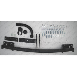 M-101 STEINHOF Фаркоп на Mercedes A-Class w176 (кроме AMG package) 2012-2018, Mercedes B-Class w246 (кроме AMG package) 2011-2018 без подрезки бампера. Тип шара: A. Нагрузки: 1500/80 кг, масса фа