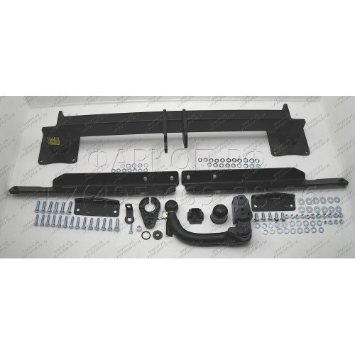 M-143 STEINHOF Фаркоп на Mercedes GL-Class x166 2012-2016, Mercedes GLS-Class x166 2016-2019, Mercedes GL-Class x164 2006-2012 без подрезки бампера. Тип шара: AV (вертикальное быстросъемное крепление шара на ключе). Нагрузки: 3500/140 кг, масса фаркопа 33