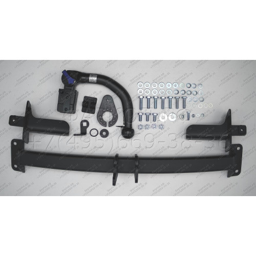 M-164 STEINHOF Фаркоп на Mercedes A-Class w177, в т.ч. AMG 03/2018-, Mercedes B-Class w247 2019-, Mercedes GLA-Class H247 2020-. Требуется подрезка бампера. Тип шара: AV (вертикальное быстросъемное крепление шара на ключе). Нагрузки: 2000/100 кг, масса фа