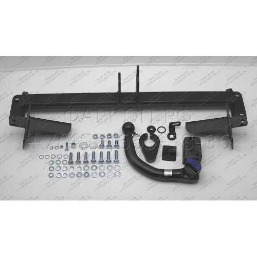M-164 STEINHOF Фаркоп на Mercedes A-Class w177, в т.ч. AMG 03/2018-, Mercedes B-Class w247 2019-, Mercedes GLA-Class H247 2020-. Требуется подрезка бампера. Тип шара: AV (вертикальное быстросъемное крепление шара на ключе). Нагрузки: 2000/100 кг, масса фа