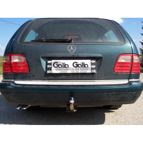 M027A GALIA Полностью оцинкованный фаркоп на Mercedes E-Class s210 универсал 1996-2003. Тип шара: A. Без выреза бампера. Нагрузки: 2200/75 кг, масса фаркопа 22,01 кг