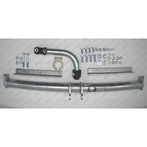 M027A GALIA Полностью оцинкованный фаркоп на Mercedes E-Class s210 универсал 1996-2003. Тип шара: A. Без выреза бампера. Нагрузки: 2200/75 кг, масса фаркопа 22,01 кг