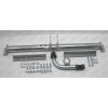 M027A GALIA Полностью оцинкованный фаркоп на Mercedes E-Class s210 универсал 1996-2003. Тип шара: A. Без выреза бампера. Нагрузки: 2200/75 кг, масса фаркопа 22,01 кг