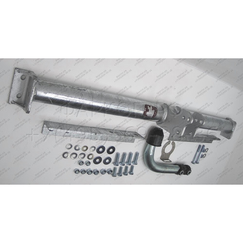 M027A GALIA Полностью оцинкованный фаркоп на Mercedes E-Class s210 универсал 1996-2003. Тип шара: A. Без выреза бампера. Нагрузки: 2200/75 кг, масса фаркопа 22,01 кг