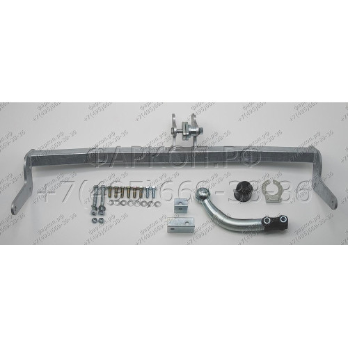 M058A GALIA Полностью оцинкованный фаркоп на Mitsubishi Carisma седан/хетчбек 1995-2005. Тип шара: A. Невидимый вырез бампера. Нагрузки: 1475/75 кг, масса фаркопа 13,62 кг