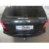 M097A GALIA Полностью оцинкованный фаркоп на Mercedes C-Class w203 седан / s203 универсал 2000-2007, Mercedes CLK-Class 2002-2009. Особенности: для нестандартного бампера требуется большой вырез. Подрозетник убирается за бампер. Тип шара: A. Невидимый выр