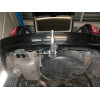 M097A GALIA Полностью оцинкованный фаркоп на Mercedes C-Class w203 седан / s203 универсал 2000-2007, Mercedes CLK-Class 2002-2009. Особенности: для нестандартного бампера требуется большой вырез. Подрозетник убирается за бампер. Тип шара: A. Невидимый выр