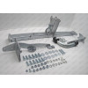 M097A GALIA Полностью оцинкованный фаркоп на Mercedes C-Class w203 седан / s203 универсал 2000-2007, Mercedes CLK-Class 2002-2009. Особенности: для нестандартного бампера требуется большой вырез. Подрозетник убирается за бампер. Тип шара: A. Невидимый выр