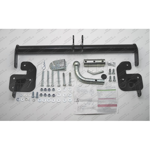 M111-BA TAVIALS ТСУ для Mitsubishi ASX 2010-2022, Citroen C4 Aircross 2012-2014, Peugeot 4008 2012-2016. Необходима подрезка бампера. Тип шара: C (оцинкованный, съемный). Нагрузки: 1500/75 кг, масса фаркопа 18,5 кг (без электрики в комплекте)