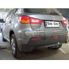 M122A GALIA Полностью оцинкованный фаркоп на Mitsubishi Eclipse Cross 2018-, Mitsubishi ASX 2010-2022 (без подрезки бампера), Citroen C4 Aircross 2012-2016, Peugeot 4008 2012-2016 (с невидимой подрезкой бампера). Тип шара: A. Нагрузки: 1600/100 кг, масса 