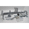 M122A GALIA Полностью оцинкованный фаркоп на Mitsubishi Eclipse Cross 2018-, Mitsubishi ASX 2010-2022 (без подрезки бампера), Citroen C4 Aircross 2012-2016, Peugeot 4008 2012-2016 (с невидимой подрезкой бампера). Тип шара: A. Нагрузки: 1600/100 кг, масса 