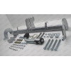 M122A GALIA Полностью оцинкованный фаркоп на Mitsubishi Eclipse Cross 2018-, Mitsubishi ASX 2010-2022 (без подрезки бампера), Citroen C4 Aircross 2012-2016, Peugeot 4008 2012-2016 (с невидимой подрезкой бампера). Тип шара: A. Нагрузки: 1600/100 кг, масса 