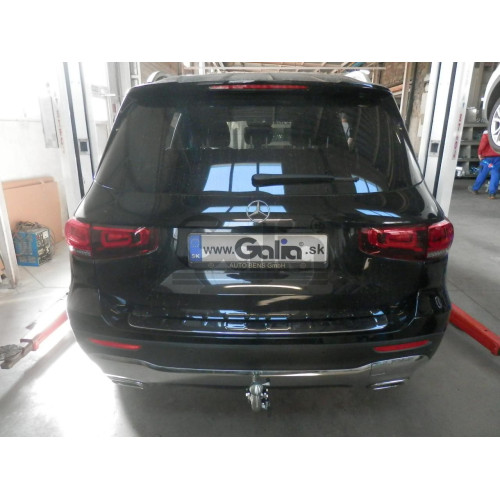 M150C GALIA Полностью оцинкованный фаркоп на Mercedes GLB-Class 2019-, Mercedes GLA-Class 2020-, Mercedes A-Class 2018-, Mercedes B-Class 2018-. Подрозетник убирается за бампер. Тип шара: C (горизонтальный съемный). Невидимый вырез бампера. Нагрузки: 2000