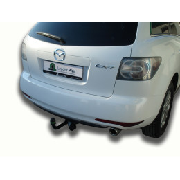M307-A Лидер-плюс ТСУ для Mazda CX-7 2007-2012 без выреза бампера. Нагрузки: 1500/75 кг, масса фаркопа 17,76 кг (без электрики в комплекте)