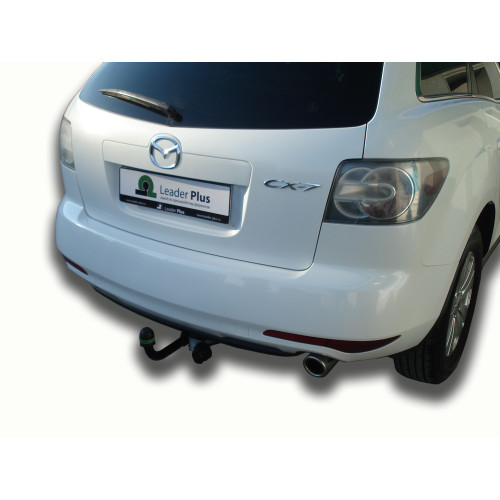 M307-A Лидер-плюс ТСУ для Mazda CX-7 2007-2012 без выреза бампера. Нагрузки: 1500/75 кг, масса фаркопа 17,76 кг (без электрики в комплекте)