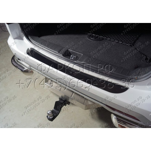 TCU00279N ТСС Фаркоп на Mitsubishi Pajero Sport 2021- с накладкой с надписью Pajero Sport без подрезки бампера. Тип шара: E (шаровый узел под американский квадрат с нержавеющим шаром). Нагрузки: 2500/120 кг