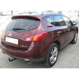 N-064 STEINHOF Фаркоп на Nissan Murano Z50 2005-2008. Требуется подрезка бампера. Тип шара: AH (горизонтальное быстросъемное крепление шара на ключе). Нагрузки: 