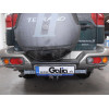 N027A GALIA Полностью оцинкованный фаркоп на Ford Maverick 1993-2000, Nissan Terrano 1993-2002. Тип шара: A. Установка без снятия и выреза бампера. Нагрузки: 3000/120 кг, масса фаркопа 16,75 кг