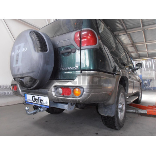 N027A GALIA Полностью оцинкованный фаркоп на Ford Maverick 1993-2000, Nissan Terrano 1993-2002. Тип шара: A. Установка без снятия и выреза бампера. Нагрузки: 3000/120 кг, масса фаркопа 16,75 кг