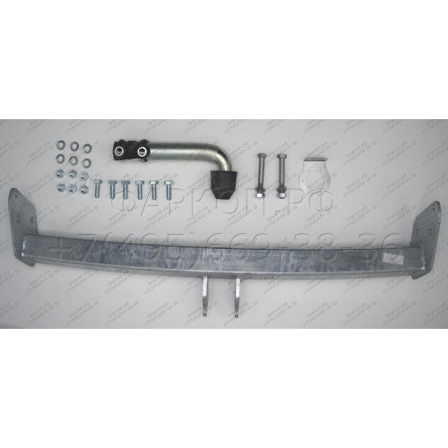N027A GALIA Полностью оцинкованный фаркоп на Ford Maverick 1993-2000, Nissan Terrano 1993-2002. Тип шара: A. Установка без снятия и выреза бампера. Нагрузки: 3000/120 кг, масса фаркопа 16,75 кг
