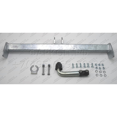 N027A GALIA Полностью оцинкованный фаркоп на Ford Maverick 1993-2000, Nissan Terrano 1993-2002. Тип шара: A. Установка без снятия и выреза бампера. Нагрузки: 3000/120 кг, масса фаркопа 16,75 кг