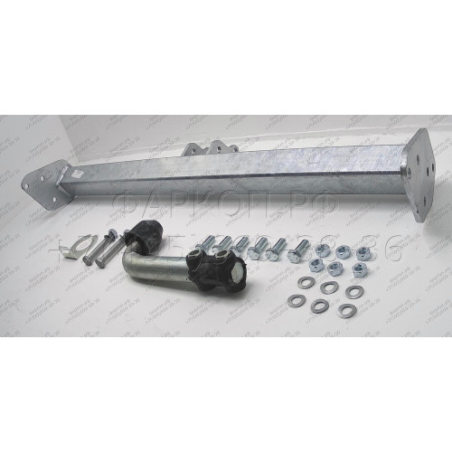 N027A GALIA Полностью оцинкованный фаркоп на Ford Maverick 1993-2000, Nissan Terrano 1993-2002. Тип шара: A. Установка без снятия и выреза бампера. Нагрузки: 3000/120 кг, масса фаркопа 16,75 кг