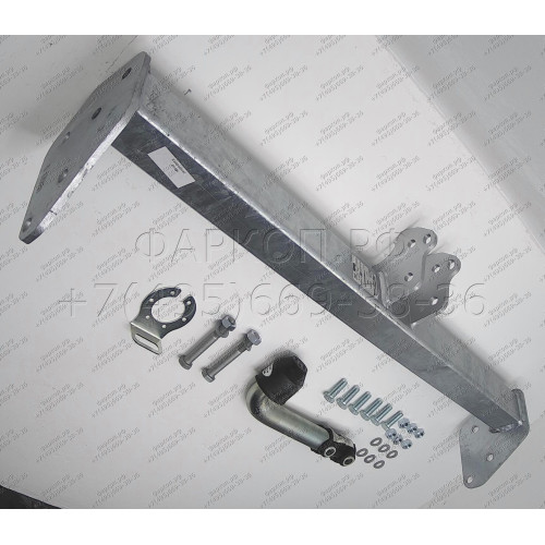 N027A GALIA Полностью оцинкованный фаркоп на Ford Maverick 1993-2000, Nissan Terrano 1993-2002. Тип шара: A. Установка без снятия и выреза бампера. Нагрузки: 3000/120 кг, масса фаркопа 16,75 кг