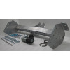 N049A GALIA Полностью оцинкованный фаркоп на Nissan Cabstar платформа 2006-2013, Renault Maxity платформа 2006-2013. Тип шара: A. Без выреза бампера. Нагрузки: 3500/100 кг, масса фаркопа 22,71 кг