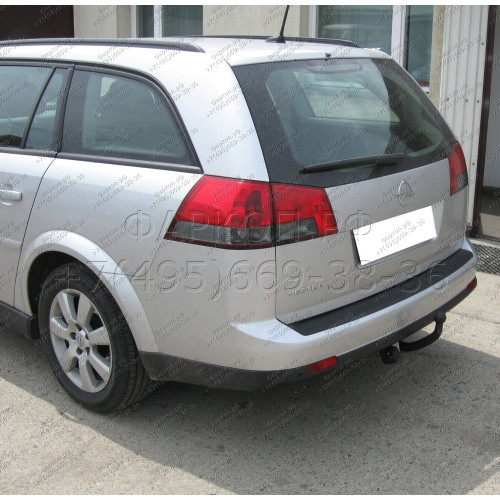 O-226 STEINHOF Фаркоп на Opel Vectra C универсал, кроме OPC 10/2003-2008 без снятия и подрезки бампера. Тип шара: AH (горизонтальное быстросъемное крепление шара на ключе). Нагрузки: 2000/90 кг, масса фаркопа 25,6 кг (без электрики в комплекте)