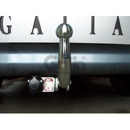 P027A GALIA Полностью оцинкованный фаркоп на Peugeot 406 седан 1995-2004. Тип шара: A. Установка без снятия и выреза бампера. Нагрузки: 1700/80 кг, масса фаркоп