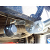 P036A GALIA Полностью оцинкованный фаркоп на Peugeot 307 универсал 2002-2008. Подрозетник убирается за бампер. Тип шара: A. Установка без снятия и выреза бампера. Нагрузки: 1500/70 кг, масса фаркопа 17,42 кг