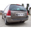P036A GALIA Полностью оцинкованный фаркоп на Peugeot 307 универсал 2002-2008. Подрозетник убирается за бампер. Тип шара: A. Установка без снятия и выреза бампера. Нагрузки: 1500/70 кг, масса фаркопа 17,42 кг