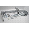 P036A GALIA Полностью оцинкованный фаркоп на Peugeot 307 универсал 2002-2008. Подрозетник убирается за бампер. Тип шара: A. Установка без снятия и выреза бампера. Нагрузки: 1500/70 кг, масса фаркопа 17,42 кг