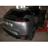 P048A GALIA Полностью оцинкованный фаркоп на Peugeot 2008 2019-. Тип шара: A. Невидимый вырез бампера. Нагрузки: 1400/75 кг, масса фаркопа 15,02 кг