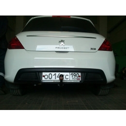 PE 02 AVTOS Фаркоп на Peugeot 308 хетчбек 3/5 дверей 2008-2013 без подрезки бампера. Тип шара: A. Нагрузки: 1000/50 кг, масса фаркопа 16 кг (без электрики в комплек