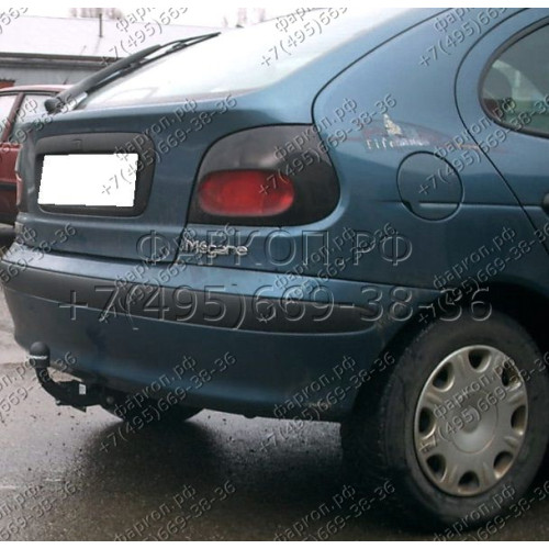R-087 STEINHOF Фаркоп на Renault Megane I хетчбек 3/5 дверей 1995-10/2002 без снятия и подрезки бампера. Тип шара: A. Нагрузки: 1300/75 кг, масса фаркопа 16,9 кг (без электрики в комплекте)