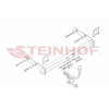 R-093 STEINHOF Фаркоп на Renault Megane II седан 07/2003-2010, Renault Megane II Grandtour 07/2003-06/2009 без подрезки бампера. Тип шара: A. Нагрузки: 1350/75 кг, масса фаркопа 17,4 кг (без электрики в комплекте)