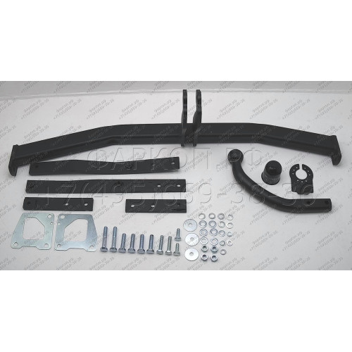 R-108 STEINHOF Фаркоп на Renault Megane II хетчбек 3/5 дверей 11/2002-2009, Renault Megane II Scenic 07/2003-2009, Renault Megane II Grand Scenic 04/2004-2009 без подрезки бампера. Тип шара: A. Нагрузки: 1350/75 кг, масса фаркопа 19,4 кг (без электрики в 