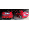 R014C GALIA Полностью оцинкованный фаркоп на Renault Megane I хетчбек 1996-2003, номерной знак на задней двери. Тип шара: C (горизонтальный съемный). Установка без снятия и выреза бампера. Нагрузки: 1350/75 кг, масса фаркопа 15,6 кг