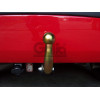 R014C GALIA Полностью оцинкованный фаркоп на Renault Megane I хетчбек 1996-2003, номерной знак на задней двери. Тип шара: C (горизонтальный съемный). Установка без снятия и выреза бампера. Нагрузки: 1350/75 кг, масса фаркопа 15,6 кг