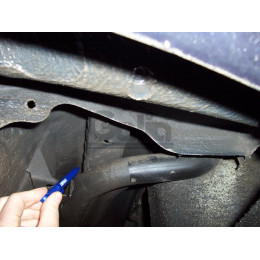 R016C GALIA Полностью оцинкованный фаркоп на Renault Scenic I 1996-2003. Тип шара: C (горизонтальный съемный). Установка без снятия и выреза бампера. Нагрузки