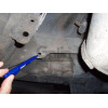 R016C GALIA Полностью оцинкованный фаркоп на Renault Scenic I 1996-2003. Тип шара: C (горизонтальный съемный). Установка без снятия и выреза бампера. Нагрузки: 1350/75 кг, масса фаркопа 13,87 кг