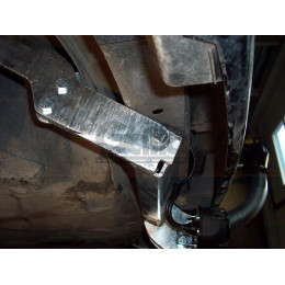 R016C GALIA Полностью оцинкованный фаркоп на Renault Scenic I 1996-2003. Тип шара: C (горизонтальный съемный). Установка без снятия и выреза бампера. Нагрузки