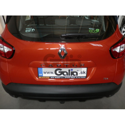 R091C GALIA Полностью оцинкованный фаркоп на Renault Captur 2013-2020 (Европейская версия). Тип шара: C (горизонтальный съемный). Установка без снятия и выреза бампера. Нагрузки: 1150/75 кг, масса фаркопа 12,47 кг