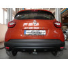 R091C GALIA Полностью оцинкованный фаркоп на Renault Captur 2013-2020 (Европейская версия). Тип шара: C (горизонтальный съемный). Установка без снятия и выреза бампера. Нагрузки: 1150/75 кг, масса фаркопа 12,47 кг