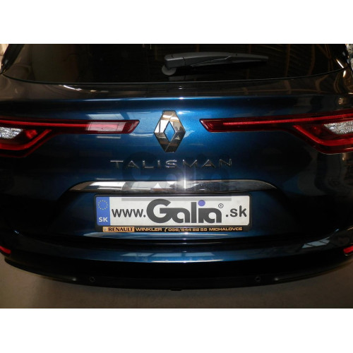 R102C GALIA Полностью оцинкованный фаркоп на Renault Talisman универсал 2016-2022. Подрозетник убирается за бампер. Тип шара: C (горизонтальный съемный). Невидимый вырез бампера. Нагрузки: 2000/80 кг, масса фаркопа 23,37 кг