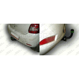 R114-A Лидер-плюс ТСУ для Renault Logan I седан 2005-2014, Logan II седан 2014-2022 (без выреза бампера), Renault Sandero 2014-2022, Renault Sandero Stepway 2014-2022 (требуется вырез в бампер