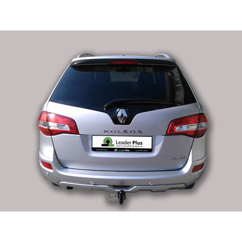 R119-A Лидер-плюс ТСУ для Renault Koleos 2008-2016 без выреза бампера. Нагрузки: 1500/75 кг, масса фаркопа 18,1 кг (без электрики в комплекте)